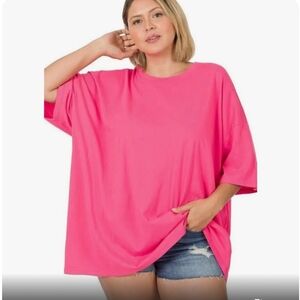 3 Zenana oversized tshirt lot